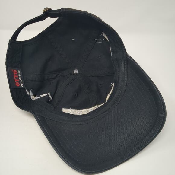 It Is What It Is Slideback Basbeall Cap Black OS Adjustable Embroidered Otto - Picture 6 of 9